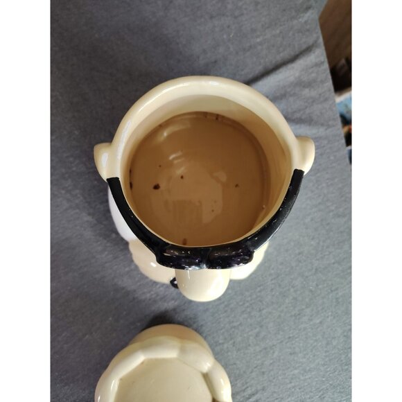 Dilbert Cookie Jar Collectible Antique Glass - Picture 2 of 6